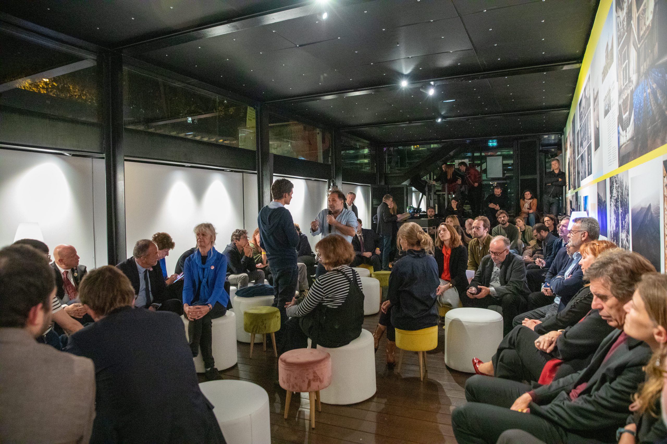 Soirée de présentation de la candidature à Paris